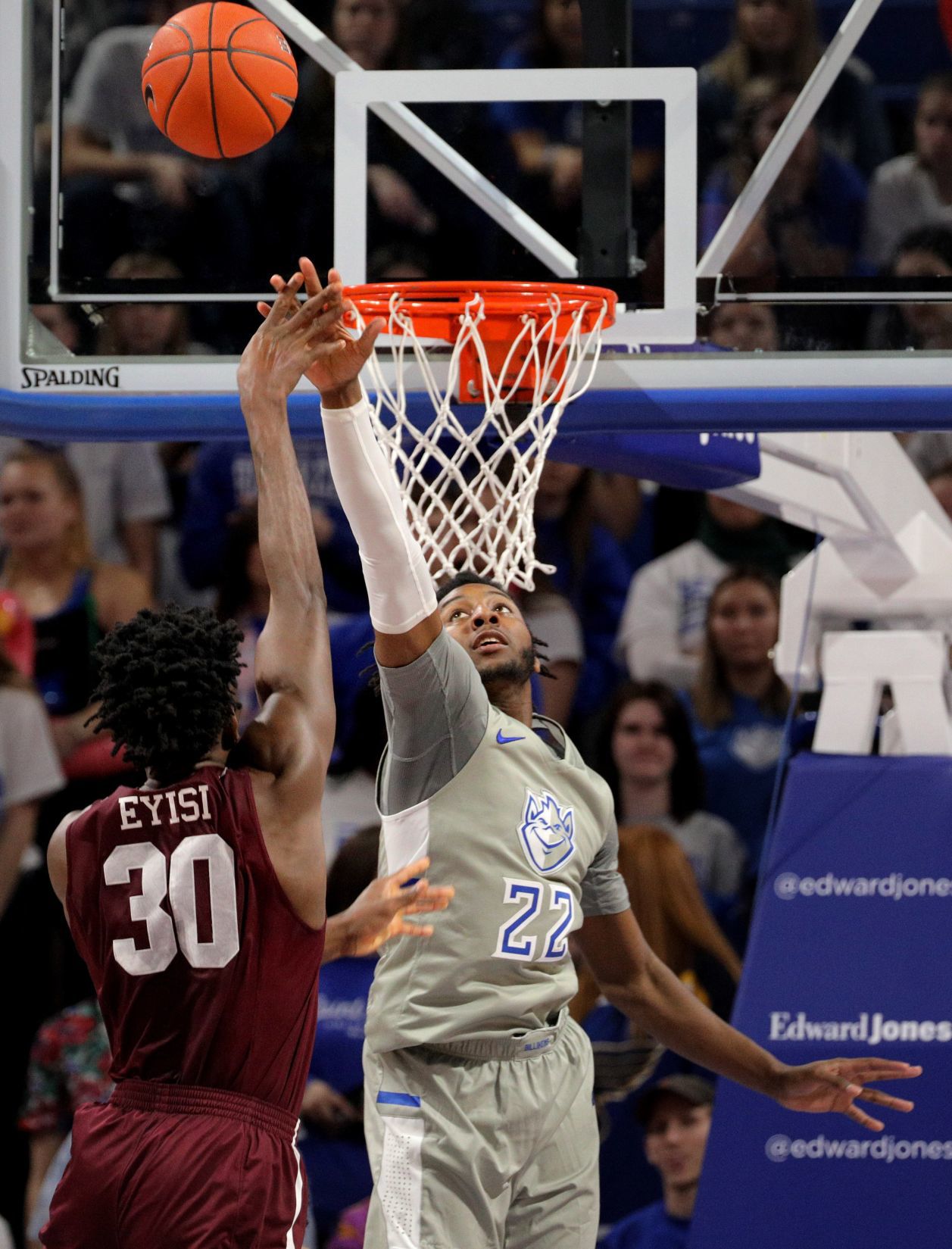 Billikens 55, Fordham 39